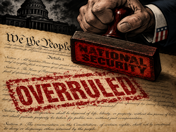 When Everything Becomes a National Security Threat